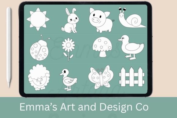 Download Spring Procreate Stamp Brushes - Stamp brushes Collection