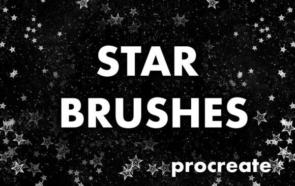 Download Star Stamp Brushes - Procreate - Stamp brushes Collection