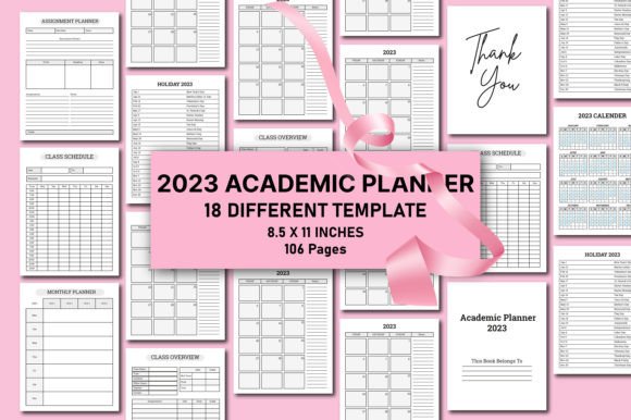 Download 2023 Academic Planner for KDP Interiors - Academic planner Collection
