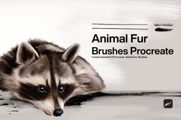 Download 10 Animal Fur Brushes Procreate - Fur brushes Collection