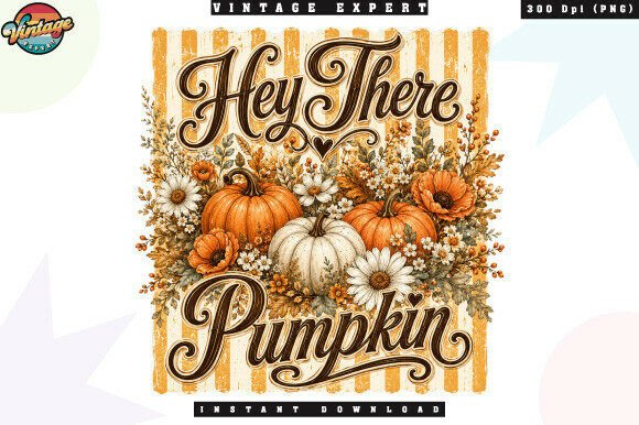 Download Vintage Autumn Pumpkin Bouquet PNG - Premium Resources