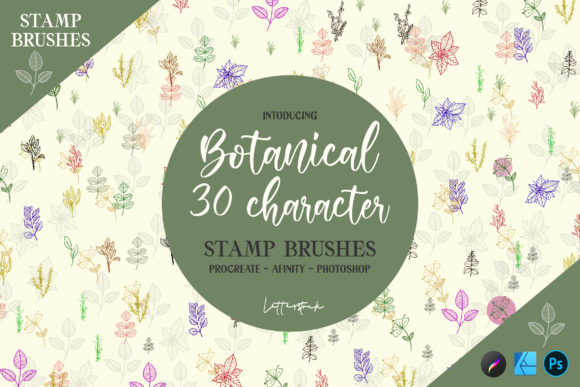 Download Botanical | Stamp Brushes - Stamp brushes Collection