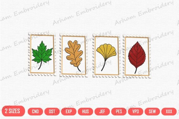 Download Autumn Leaf Postage Stamp - Autumn Collection