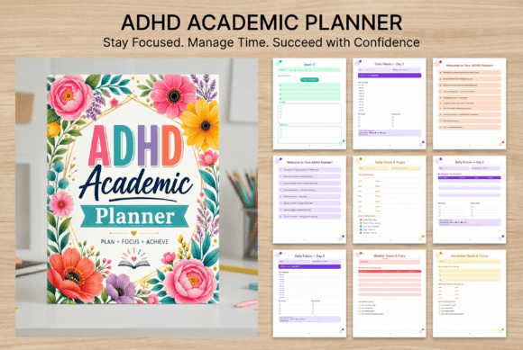 Download ADHD Academic Planner - Academic planner Collection