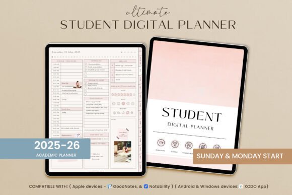 Download Student Digital Academic Planner IPad - Academic planner Collection