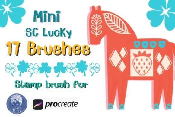 Download Mini Scandinavian Lucky Stamp Brushes - Stamp brushes Collection